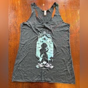 Gray Princess Jasmine Tank Top